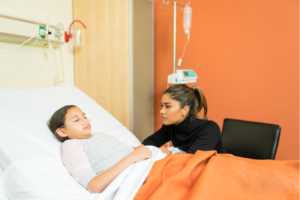 Essential first aid techniques being used at home during a minor emergency before urgent care visit in Torrance