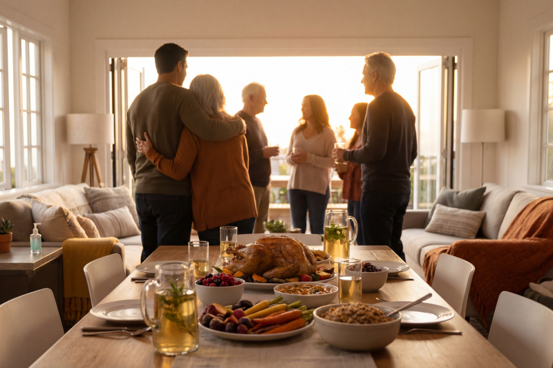 Why Thanksgiving Brings America Home: Health & Safety Tips for Families Reuniting in Torrance